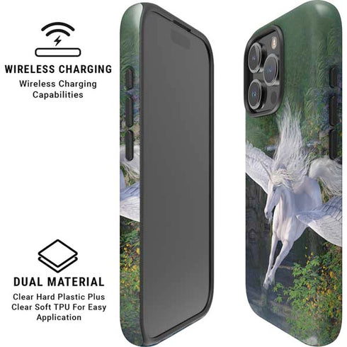 Soaring Pegasus by Laurie Prindle iPhone 16 Pro Magsafe Impact Case
